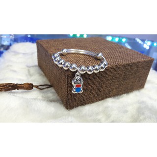 Lắc tay - lắc chân mèo Kitty bạc