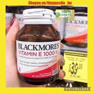 Vitamin E tự nhiên Blackmores Natural Vitamin E 1000IU