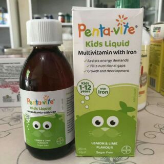 Pentavite cho bé từ 1-12 tuổi lọ 200ml