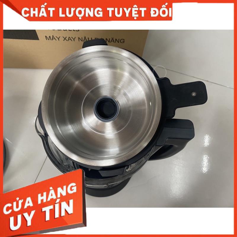 [Mẫu 2021 nắp inox chống tràn và lồng hấp inox, cối chống dính] Máy làm sữa hạt Ukoeo pr5+ (bản Anh - Việt)