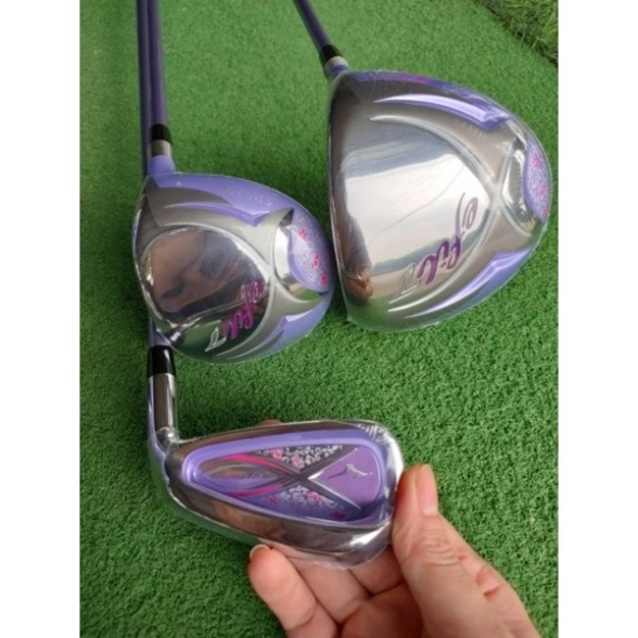Bộ gậy golf nữ, Bộ gậy và túi gậy mizuno nữ