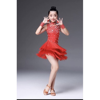 Đầm khiêu vũ, đầm biểu diễn bé gái