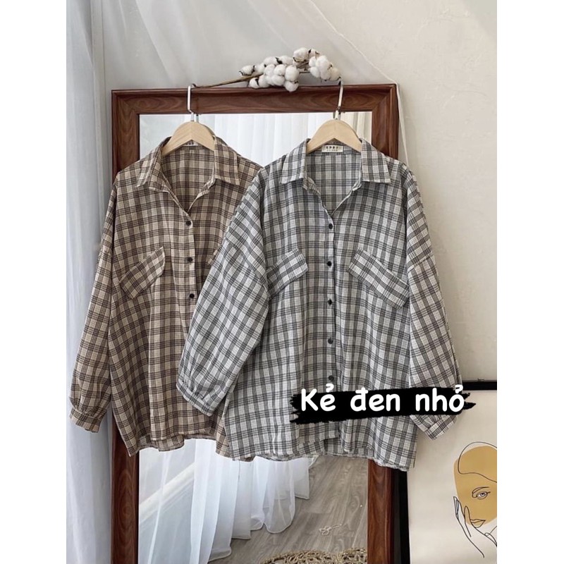 Sơ mi tay bồng ulzzang( ảnh thật/sẵn)