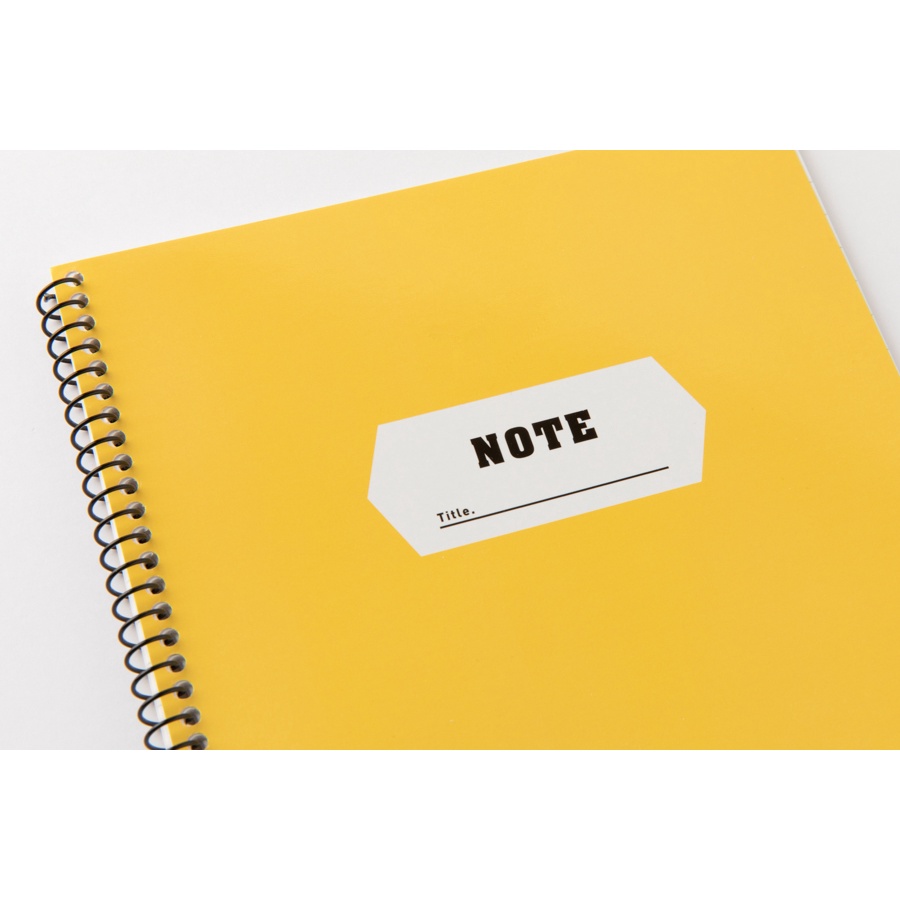 Set 3 Sổ Ghi Chép Lò Xo ARTBOX Hàn Quốc Khổ A5 Màu Vàng