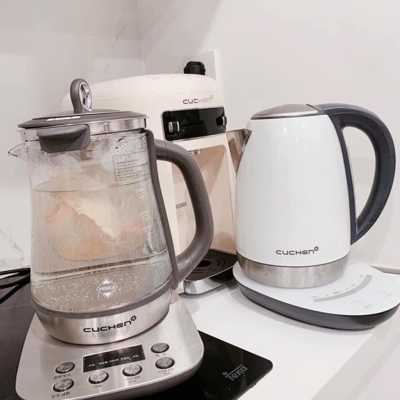 Ấm Pha Trà Chưng Yến Cuchen Ckt-E150sm-Hàng Nội Địa Hàn Quốc. Bảo Hành 12 Tháng