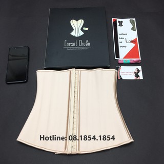 Đai nịt bụng Latex 25 xương - Gen định hình nhập khẩu Hy Lạp cao cấp - Đai nịt bụng tan mỡ eo thon