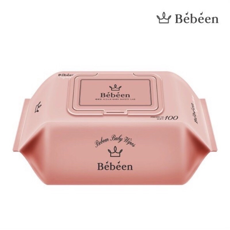 Khăn giấy ướt Bebeen Hàn Quốc 100 tờ an toàn cho bé- Shop Mẹ Bắp