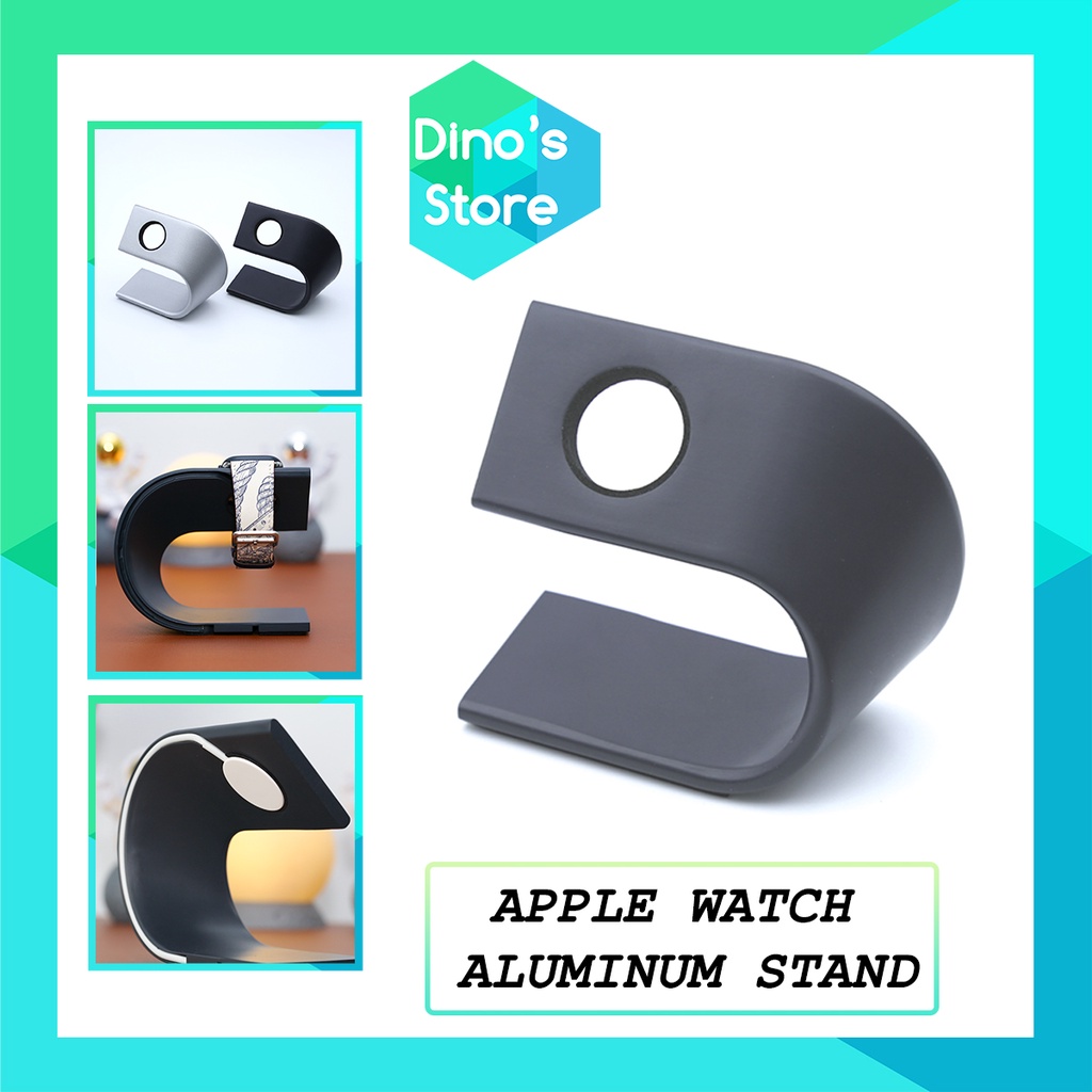 Giá đỡ đồng hồ , giá kê Apple Watch Holder nhôm nguyên khối dock sạc đồng hồ thông minh