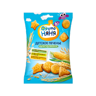 Bánh quy ăn dặm ngũ cốc frutonyanya 50g - ảnh sản phẩm 2