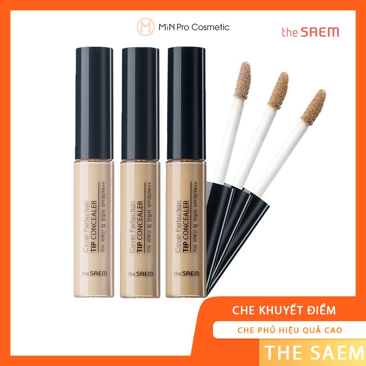 Che khuyết điểm The Saem Cover Perfection Tip Concealer