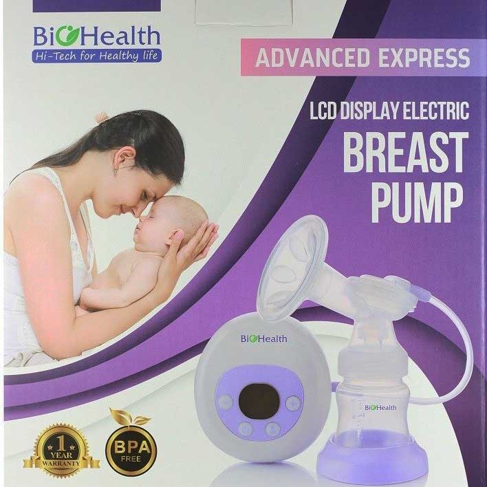 Máy hút sữa điện đôi BioHealth RBX8019