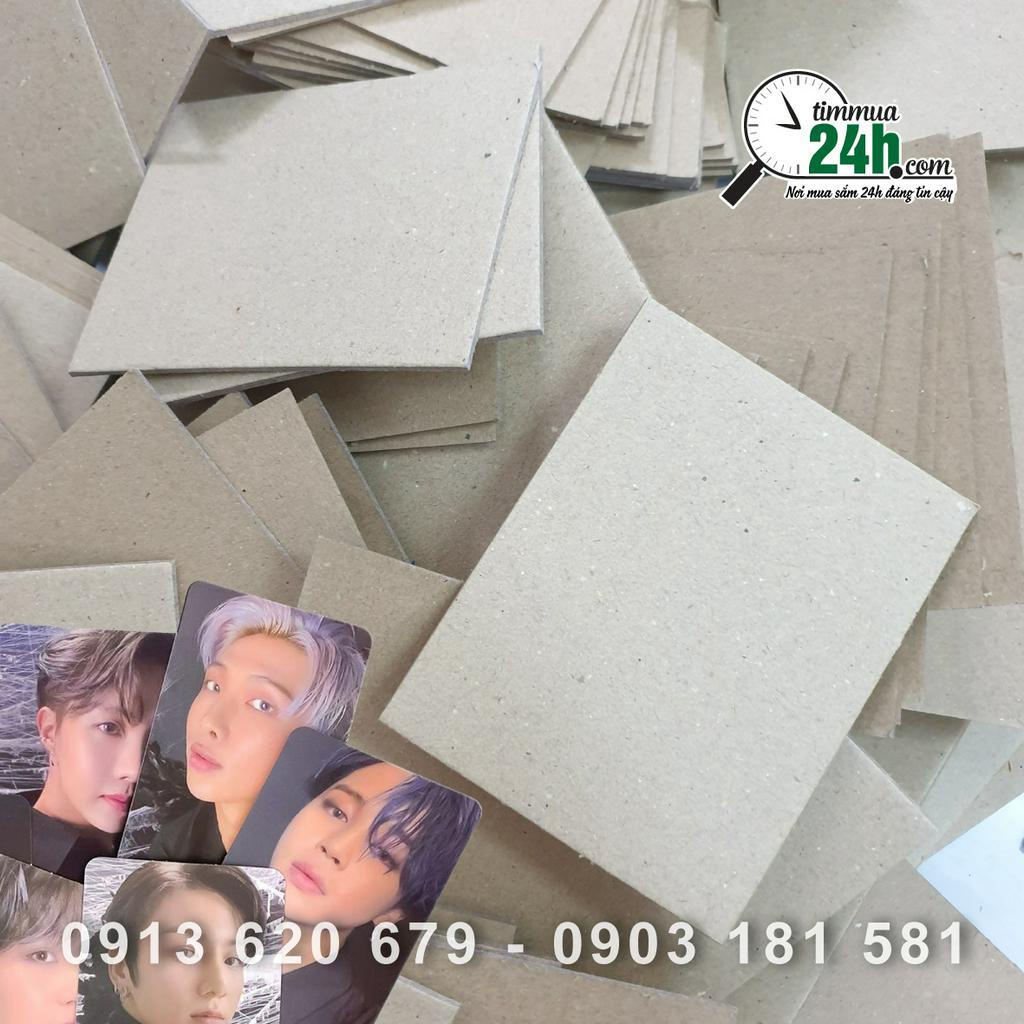 Combo 5 - 10 tấm carton lạnh, 2 lớp] carton làm bìa sổ, mô hình, đồ handmade