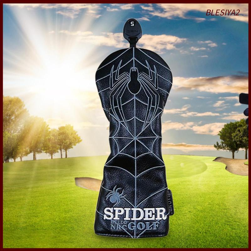 PU Golf Wood Headcover Golf Club Head Cover Unisex Golfer Gift