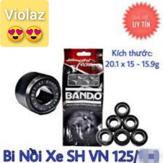 Bi nồi SH Việt 125, Sh Mode, Click 125, Lead 125 Spacy 125, PCX 125 Bando 20.1 15.9 16 (con lăn côn cho shvn Honda vn)