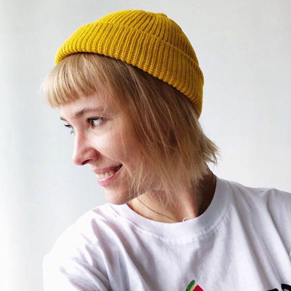 Mũ Len Không Vành Giữ Ấm Thời Trang Mùa Đông Cho Nam Nữ