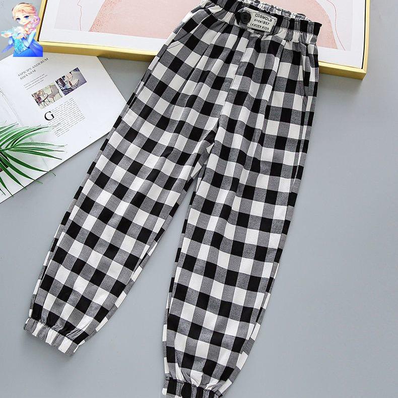 Quần Jeans Thể Thao Ống Rộng Chống Muỗi Phong Cách Phương Tây Thời Trang Xuân Hè Hàng Mới Dành Cho Bé Gái 2022