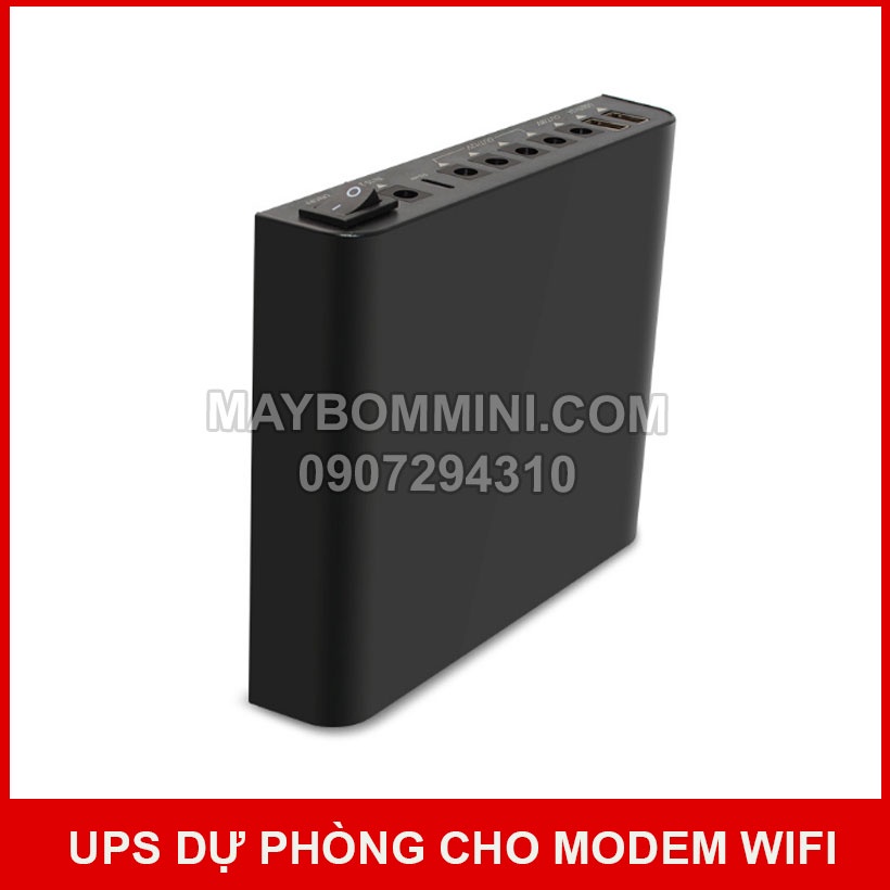 UPS dự phòng modem wifi camera 5V 9V 12V 24000mAh