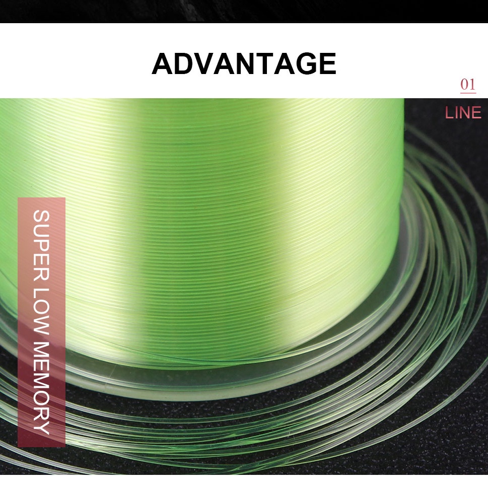 Cuộn Dây Cước Câu Cá 120M 5 Màu 4.13LB-34.32LB