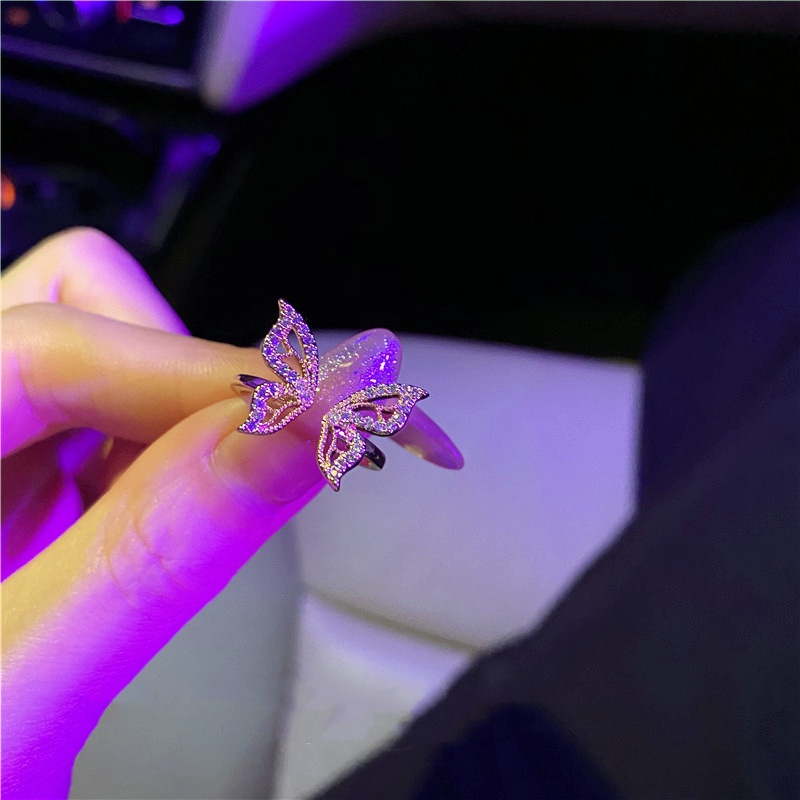 Nhẫn Hở Đính Ngọc Trai Zircon Đơn Giản Thời Trang