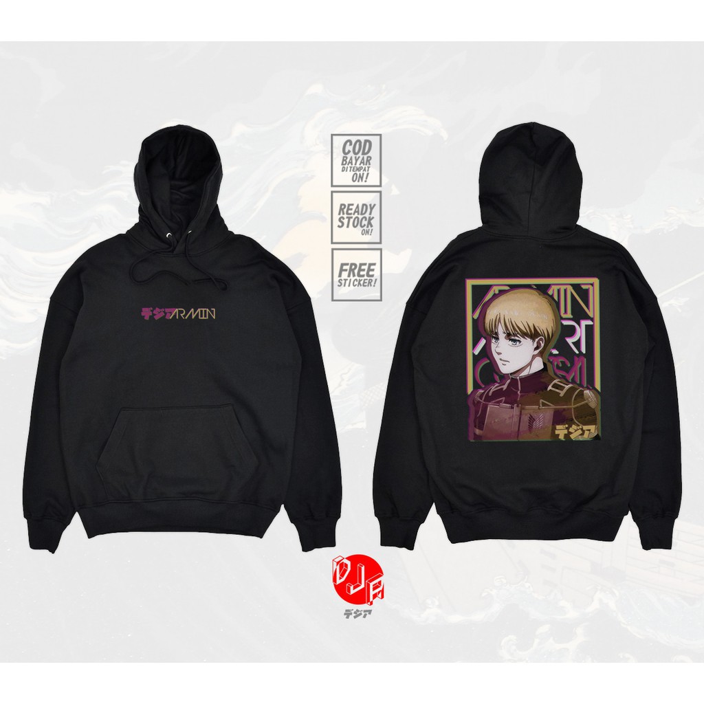 (HOT) Mẫu áo nỉ Hoodie Attack On Titan Shingeki No Kyojin Anime Manga độc đẹp siêu ngầu