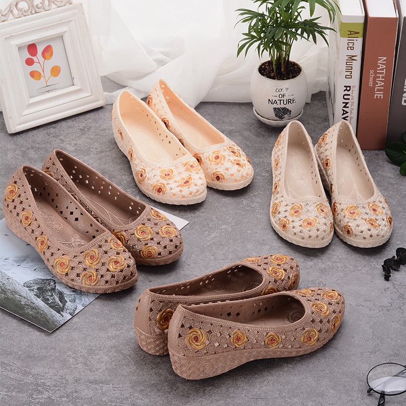 Giày Sandal Đế Dày Hở Ngón Thời Trang Xuân Hè Thoáng Khí Cho Nữ