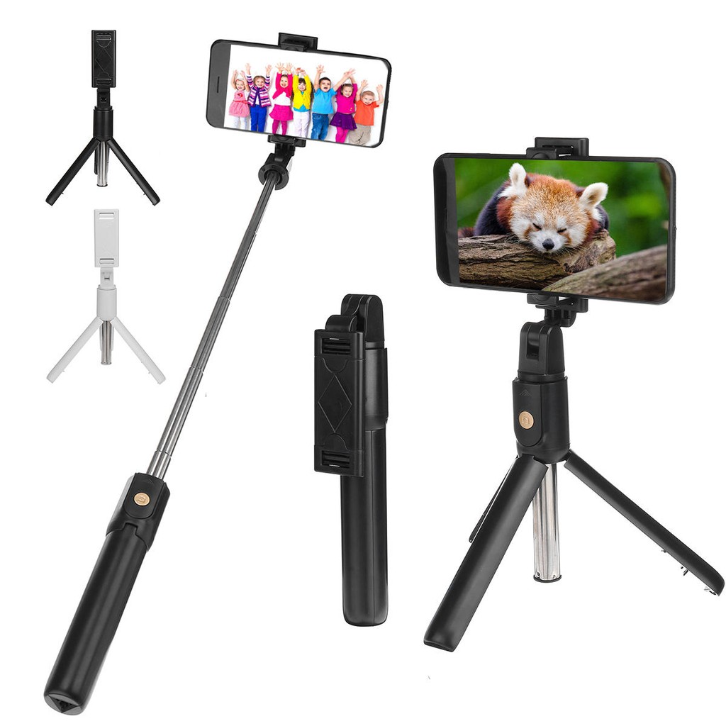 Gậy " tự sướng " Selfie Stick , quay phim , quay Vlog để bàn Bluetooth Tripod K07 ( kèm Shutte Button)