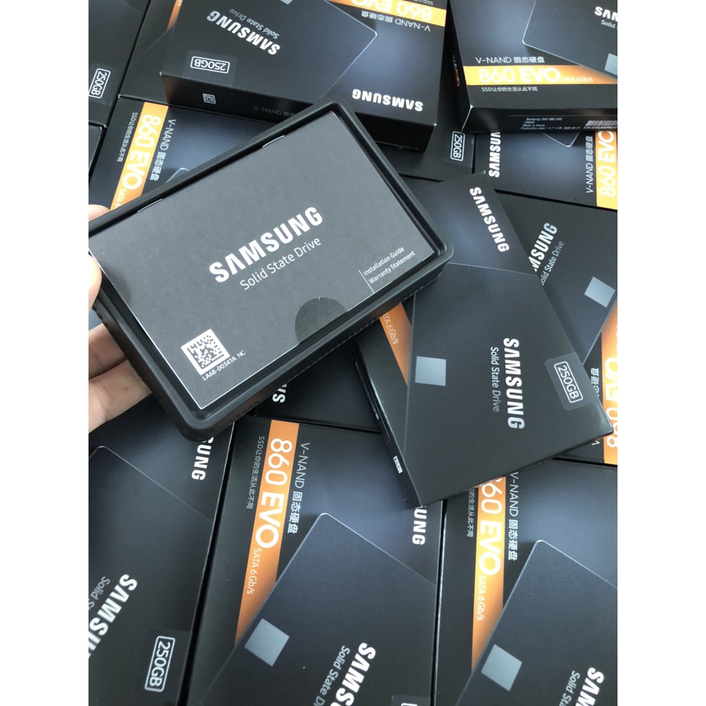 [BH 5 NĂM] SSD SAMSUNG EVO 860 250G CHẤT LƯỢNG, SATA III 6Gb/s 2.5 inch cao cấp chính hãng