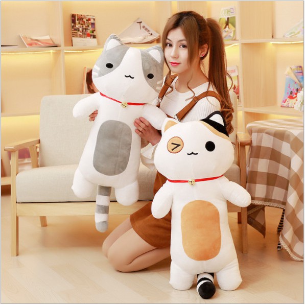 [CHUYÊN SỈ GIÁ SỐC] GẤU BÔNG BỘ 3 MÈO SIÊU CƯNG SIZE 80CM