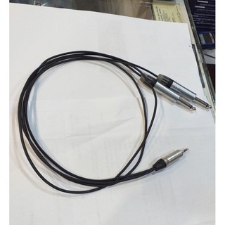 Dây Cáp Canare 2m Mini 3.5mm Trs Setereo Sang 2 Unit Jack Akai Mono