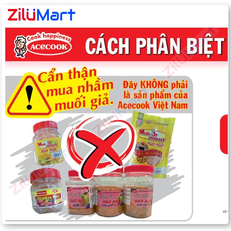 Hủ muối chấm Hảo Hảo tôm chua cay loại 120g