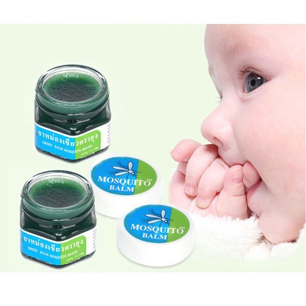 Sáp muỗi đốt an toàn cho bé Green Balm Mosquito Brand