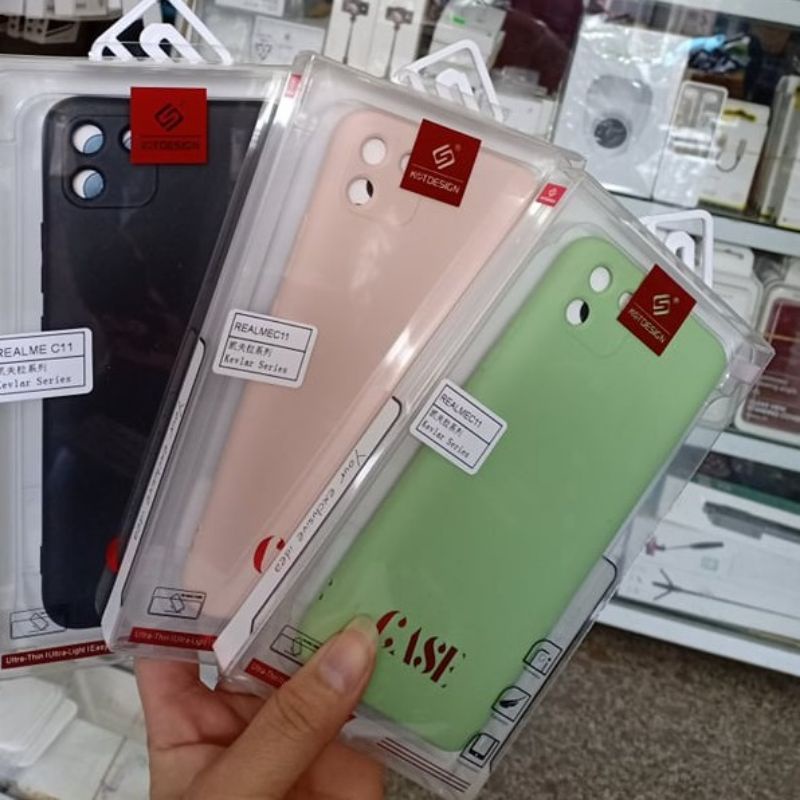 Ốp lưng dẻo màu Oppo Redmi C11 2020, Realme C12, Realme C15 Hiệu KST Chống bẩn cao cấp