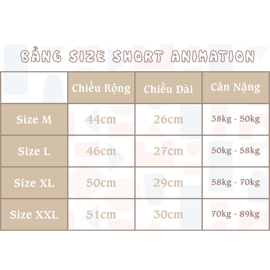 [UNISEX] COMBO ÁO THUN COTTON 100% + Quần Short HOẠT HỌA HUNGRY ĐƠN GIẢN