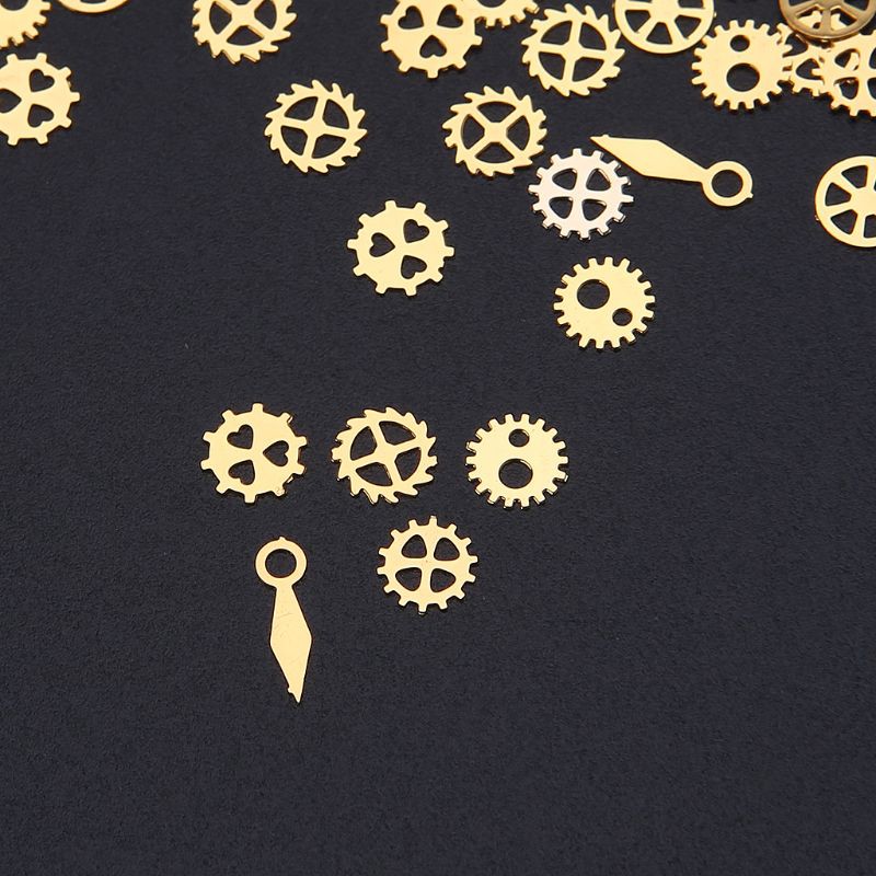 Set 60 Chi Tiết Bánh Răng Đồng Hồ Trang Trí