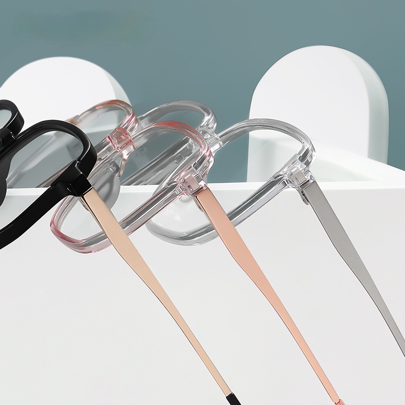 Mắt kính gọng vuông chống ánh sáng xanh thời trang sành điệu cho nam và nữ