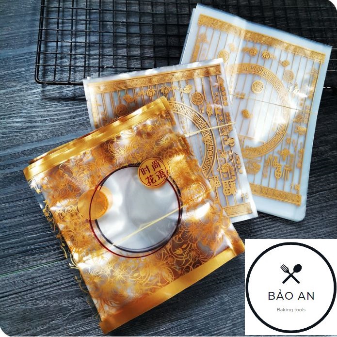 Bộ khay túi bánh trung thu 125gr -150gr (set ~100 bộ)