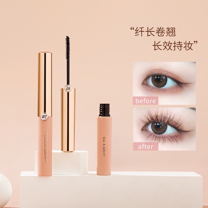 [Hàng mới về] Mascara Mack Andy làm dài dày và cong mi tinh tế chống nước chống mồ hôi | BigBuy360 - bigbuy360.vn