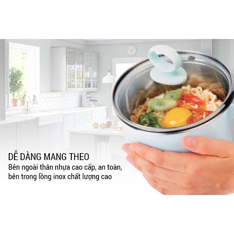 Ca đun nấu đa năng DAEWOO 0.7 lít DEN-M550