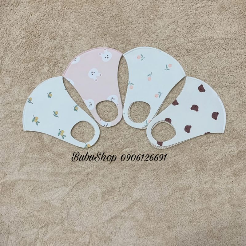 KHẨU TRANG VẢI KHÁNG KHUẨN DOT TO DOT HÀN QUỐC