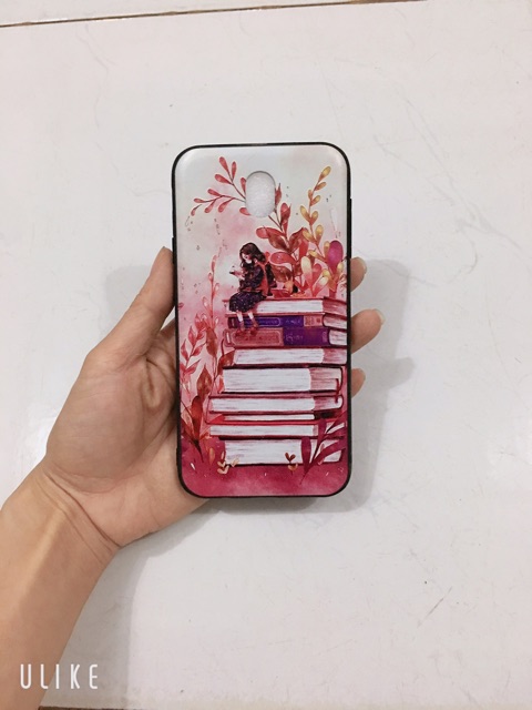 Ốp sam sung j7pro cô gái đọc sách