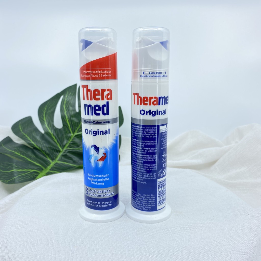Kem đánh răng dạng ống Thera Med- Hàng đức chuẩn