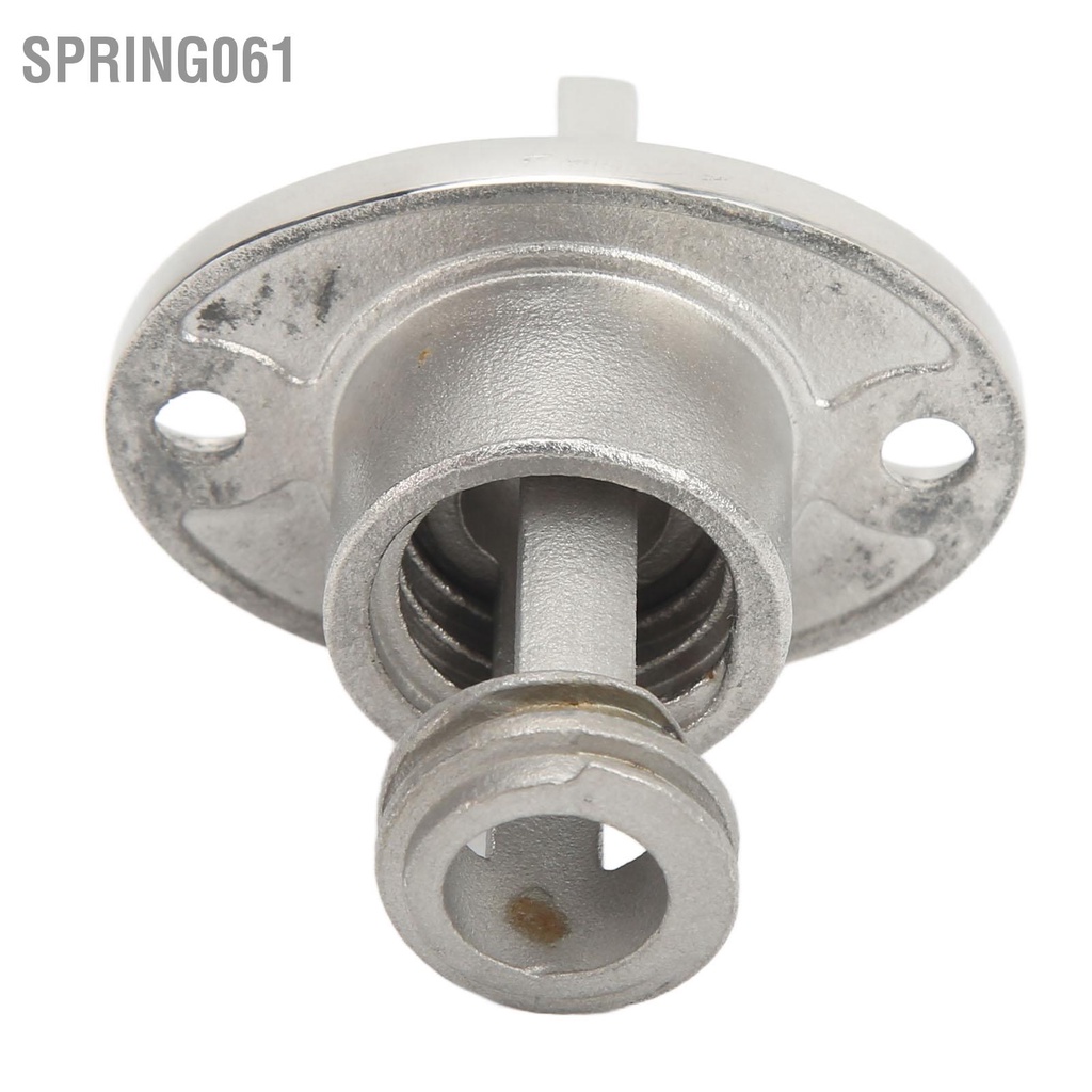 Spring061 Phích cắm cống cho thuyền Thép không gỉ bền chắc Đường kính ren 0 75in