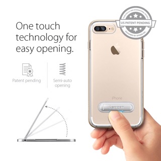 Ốp lưng iPhone 7 Plus Spigen Crystal Hybrid Gold