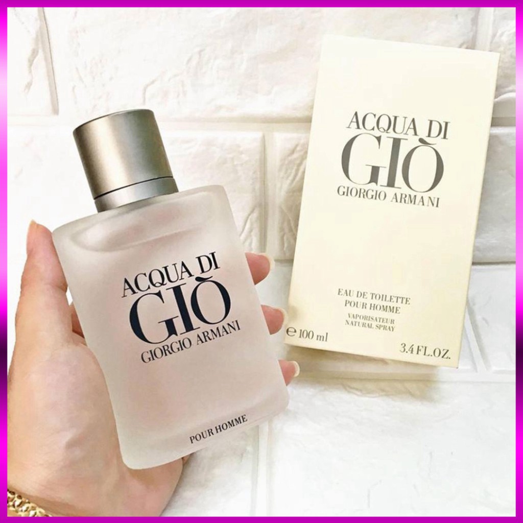 Nước Hoa Amanda Giorgio Armani Acqua Di Gio Pour Homme For Men | Thế Giới Skin Care