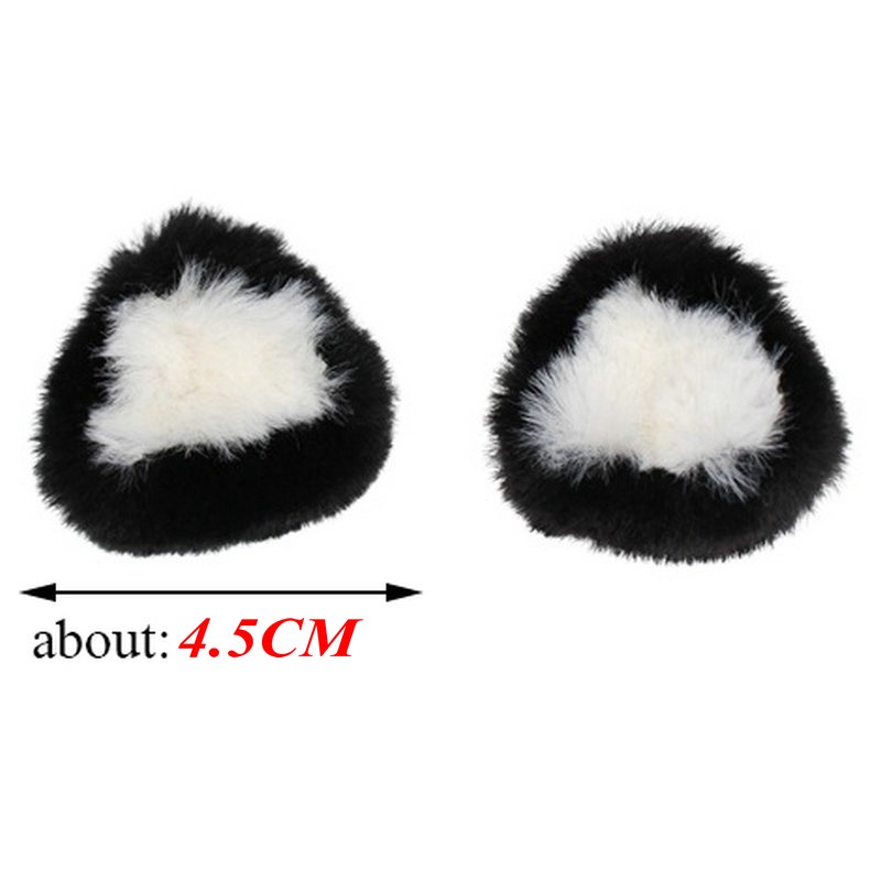 1 Cặp Kẹp Tóc Tai Mèo Bằng Acrylic Dễ Thương Dành Cho Nữ