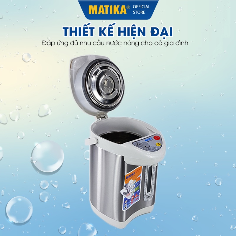 Bình Thủy Điện 3.5L MATIKA MTK-8135