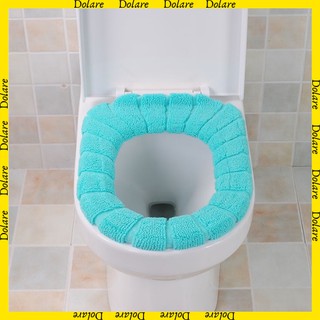 Miếng Lót Bồn Cầu Chống Lạnh Bằng Vải Bông Đệm Lót Bồn Cầu Không Đau Tê Mông Khi Ngồi Lâu