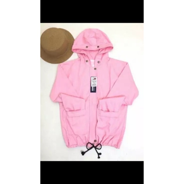 ÁO KHOÁC KAKI NỮ - NÓN NÚT ĐỒNG