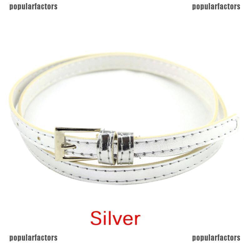 Thắt Lưng Da Pu Bản Nhỏ Thời Trang