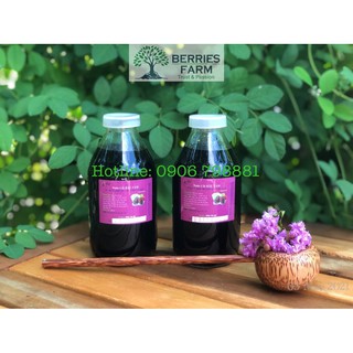 [NGUYÊN CHẤT] [Chai dùng thử] Nước cốt Dâu tằm ngâm NGUYÊN TRÁI với đường vàng - SỐ LƯỢNG CHỈ 100 CHAI